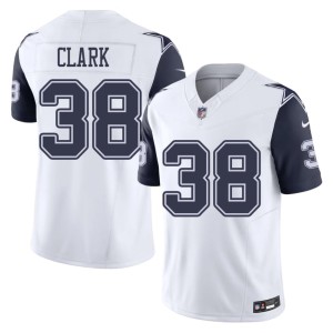 White Color Rush DC Stitched #38 Alijah Clark Men's Jerseys 702559-968