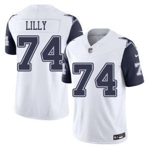 White Replica Color Rush Bob Lilly Mens #74 America's Team Jerseys 345484-622