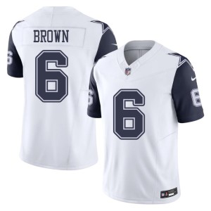 White Color Rush Men's #6 Camden Brown 2026-27 Dem Boys Jerseys 214352-699