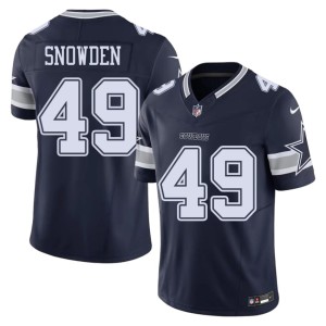 Navy Dallas Cowboys Player Men Charles Snowden #49 Jersey 323512-115