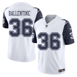 White Men's Color Rush DAL Corey Ballentine NIL #36 Jersey 397595-549