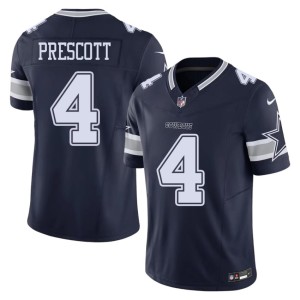 Navy Men's #4 D-Boys Dak Prescott Replica Jersey 334280-408
