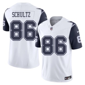 White Dalton Schultz NFL #86 Cowboys Nation Color Rush Mens Jersey 863055-153