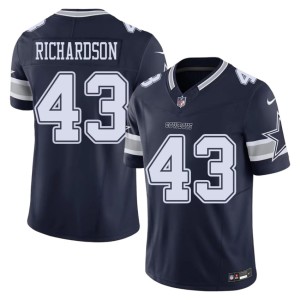 Navy Dallas Cowboys Mens Dominic Richardson Football #43 Jersey 977064-669