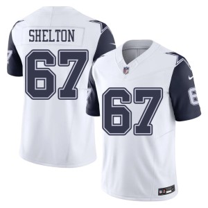White Color Rush Cowboys Drew Shelton #67 2026 Men's Jerseys 926651-585