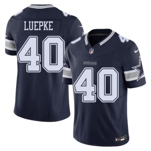 Navy Dallas Cowboys Men #40 NFL Hunter Luepke Jerseys 896963-174