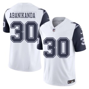 White The Pokes #30 Israel Abanikanda Color Rush Men's Stitched Jersey 763550-703