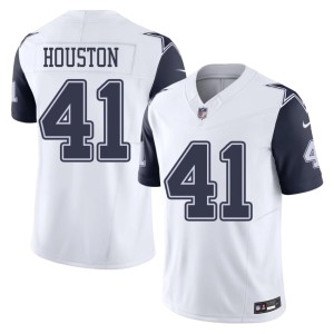 White James Houston Color Rush Dallas Cowboys #41 Embroidery Men Jerseys 383328-271