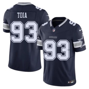 Navy Jay Toia The Pokes #93 Football Mens Jersey 272548-772