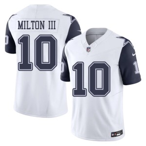 White Color Rush #10 Player Men's America's Team Joe Milton III Jersey 715008-753