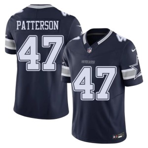 Navy Langston Patterson Mens #47 The 'Boys Stitched Jerseys 317585-815