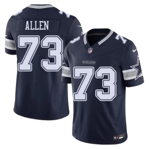 Navy Official #73 Larry Allen Men Cowboys Jerseys 673533-581