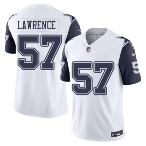 White #57 Color Rush Malachi Lawrence Men's Official Cowboys Nation Jerseys 126805-822