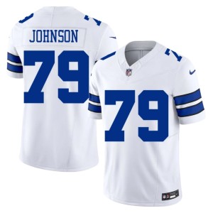 White Marcellus Johnson #79 Men Dallas Football Jersey 723061-335