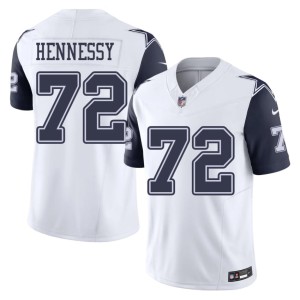 White Color Rush Matt Hennessy Dallas Cowboys Men 2026-27 #72 Jerseys 242266-720