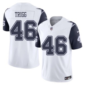 White Michael Trigg Color Rush #46 Men Game Cowboys Jerseys 787132-985