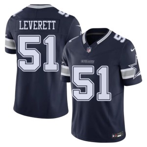 Navy Nick Leverett Limited Men DC #51 Jerseys 785308-341