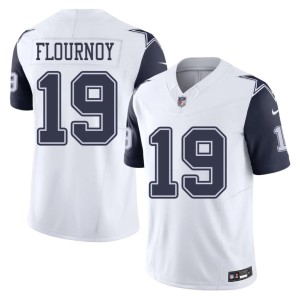 White NFL Cowboys #19 Color Rush Ryan Flournoy Mens Jerseys 566870-136