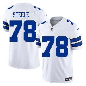 White Terence Steele Men's Dallas #78 2026 Jerseys 275446-810