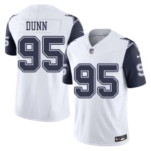 White Embroidery Mens #95 Cowboys Nation Color Rush Tommy Dunn Jersey 542511-706
