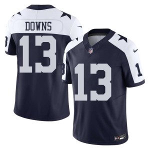 Navy 2026 Caleb Downs The Pokes #13 Men's Alternate Jersey 359639-155