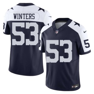 Navy #53 Dee Winters Men's Embroidery The Pokes Alternate Jersey 917552-719