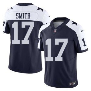 Navy Football Alternate Men's Dallas #17 Jaden Smith Jersey 438506-811