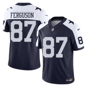 Navy America's Team Alternate #87 NFL Mens Jake Ferguson Jerseys 901670-676