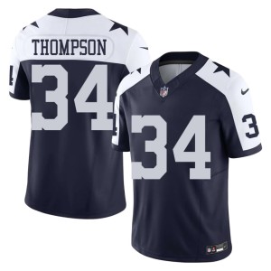 Navy Men 2026 Cowboys Jalen Thompson #34 Alternate Jerseys 953155-681