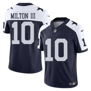 Navy Alternate DC Game #10 Men Joe Milton III Jerseys 951267-893