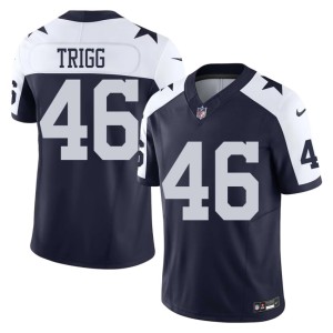 Navy Alternate DAL #46 Men Replica Michael Trigg Jersey 420045-657