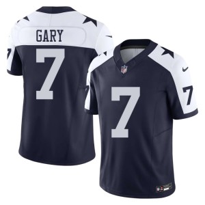 Navy Mens Rashan Gary Alternate Replica Cowboys Nation #7 Jersey 851711-445