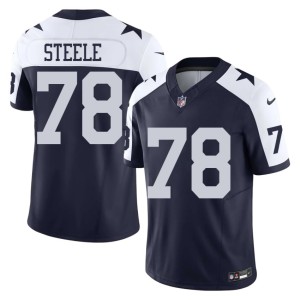 Navy #78 Alternate Men's Game Terence Steele Dem Boys Jerseys 235517-819