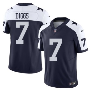 Navy Mens Embroidery Trevon Diggs D-Boys #7 Alternate Jerseys 499446-847