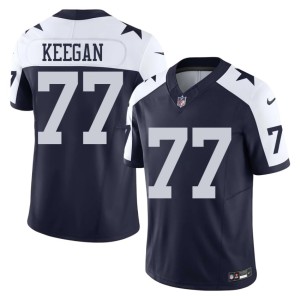 Navy Trevor Keegan Mens NFL #77 Dallas Cowboys Alternate Jerseys 683784-362