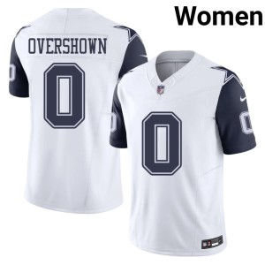 White Color Rush NFL #0 The Pokes DeMarvion Overshown Women's Jersey 500506-251