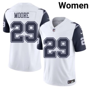 White Football Color Rush Devin Moore Womens Big D #29 Jerseys 492574-652