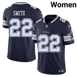 Navy 2026 Emmitt Smith #22 Women Dem Boys Jerseys 545157-625