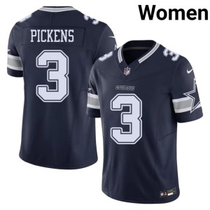 Navy Womens George Pickens Big D #3 Game Jersey 584814-619