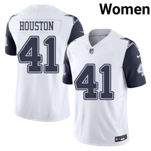 White Womens Color Rush Limited #41 DC James Houston Jerseys 424592-448