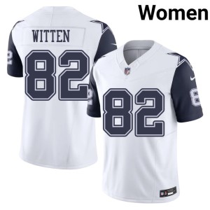 White The 'Boys #82 Color Rush Jason Witten Women's 2026-27 Jersey 503292-198