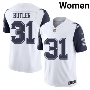 White Game #31 Women's Color Rush Josh Butler Cowboys Nation Jerseys 730856-808