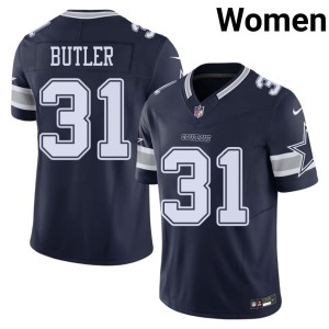 Navy Dem Boys Josh Butler Women #31 Football Jersey 774131-113