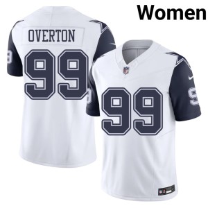 White LT Overton Color Rush Football #99 Womens Dallas Jerseys 627533-269