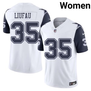 White Dem Boys Stitched Color Rush Marist Liufau Womens #35 Jersey 598866-216