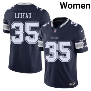 Navy Dem Boys Marist Liufau NIL #35 Womens Jersey 150780-663