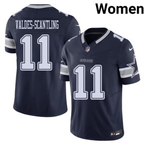 Navy #11 Marquez Valdes-Scantling 2026-27 Womens The 'Boys Jerseys 592133-527