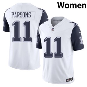 White Dallas Cowboys Womens 2026-27 Micah Parsons #11 Color Rush Jerseys 923950-499