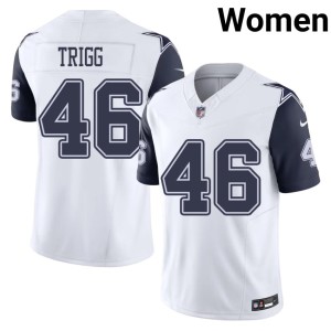 White 2026 Color Rush #46 Michael Trigg Dem Boys Women Jerseys 403716-301