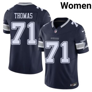 Navy Women Dallas Nate Thomas #71 Game Jersey 225466-798